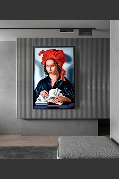 KOPIA OBRAZU TAMARY ŁEMPICKIEJ. MĄDROŚĆ TAMARA DE LEMPICKA