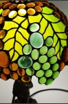 LAMPA WITRAŻOWA STOJĄCA WINOGRONA | GRAPES